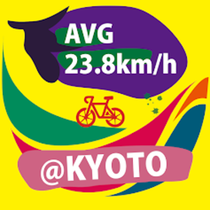 AVG23.8km/h 京都支部　サイクリングサークル