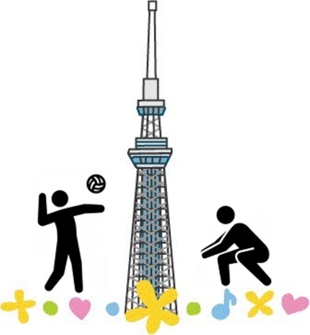 初心者の方歓迎🔰東京スカイツリー近辺で男女MIXビーチボールバレー🏐