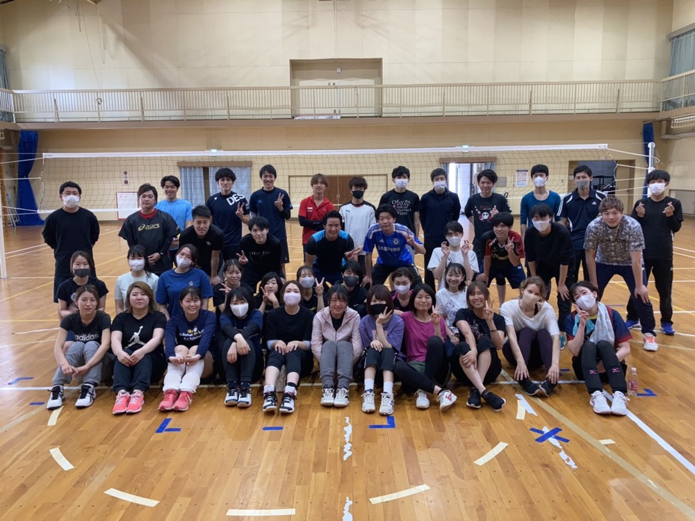 バレーしましょ〜!!🏐🏐