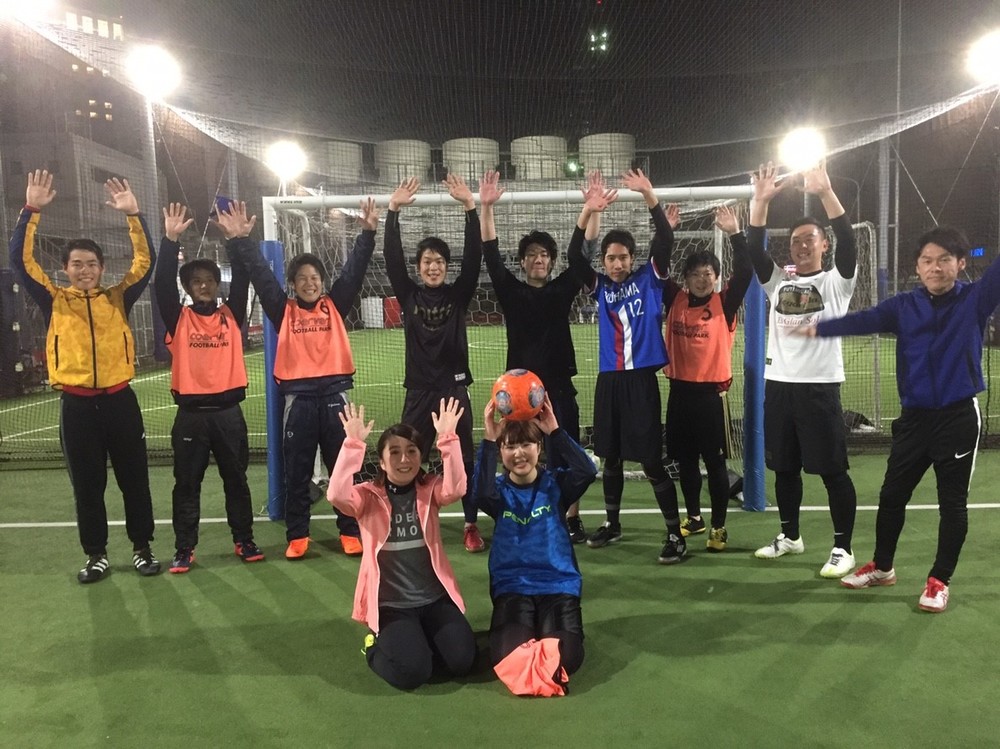 <渋谷deワンコインフットサル>2/20(木)9:00〜@参宮橋駅【現在参加予定者10人】