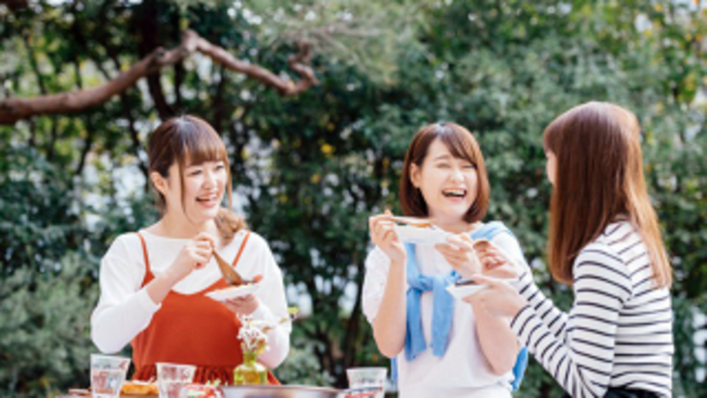 千代県庁口でカフェ会❤️
