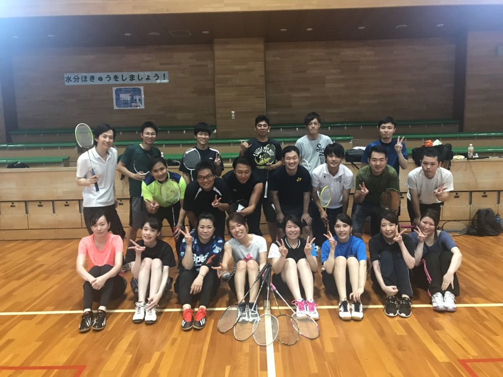 2月15日バドミントン😊🏸