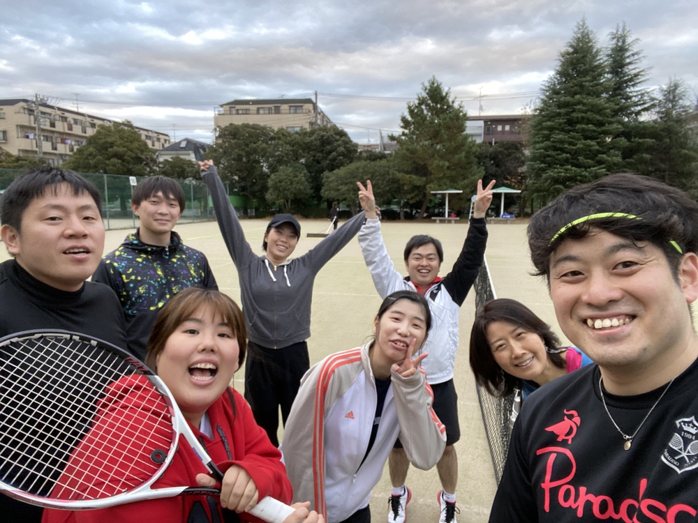 12/19(土)12時〜14時 ガチテニス@世田谷レクセンター