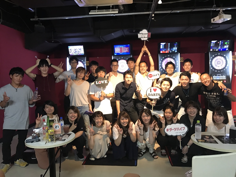 4/9 20:00から20代わいわい楽しくダーツ!!