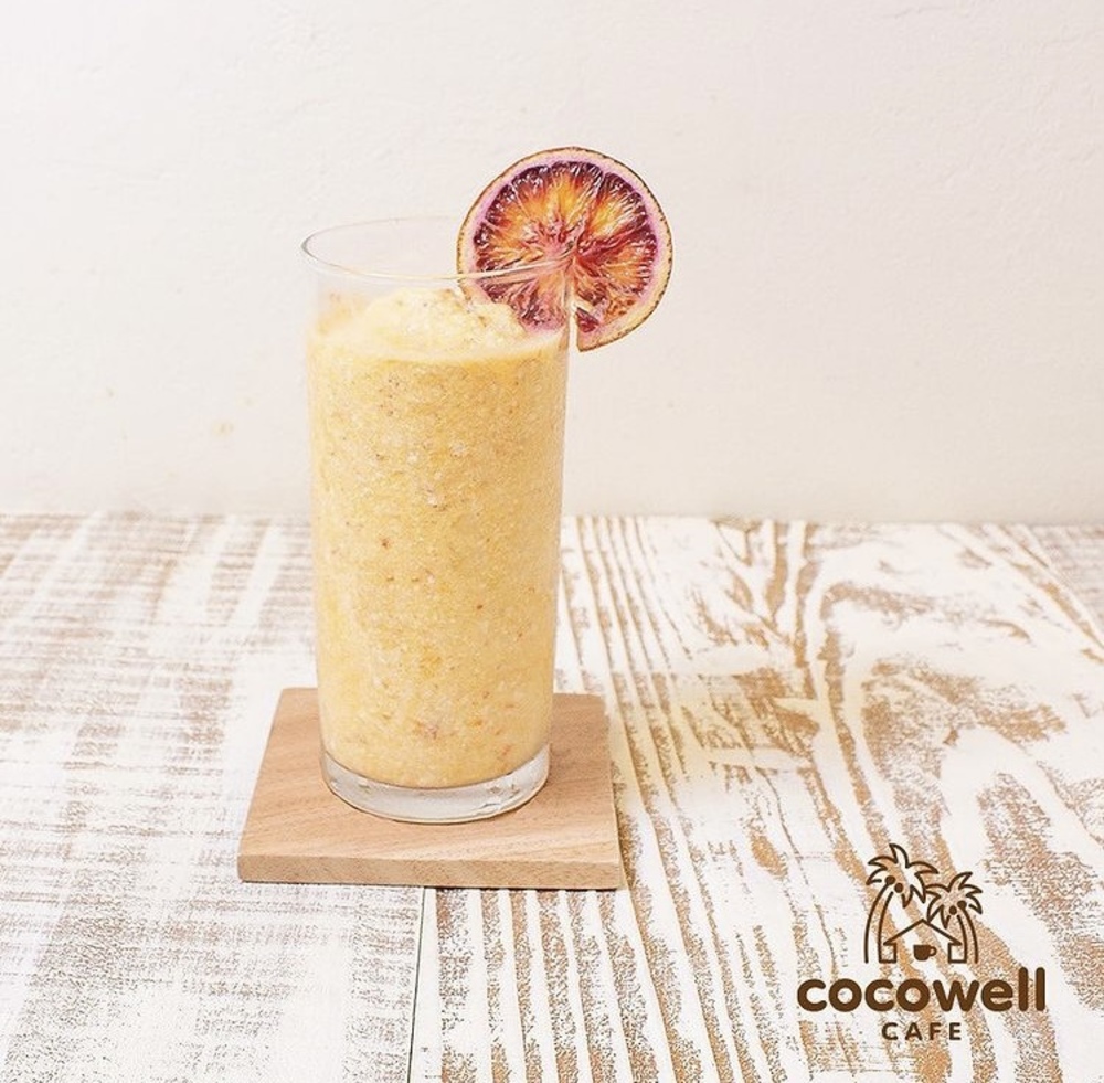 ブラッドオレンジのスムージー飲みに行きませんか?🍊