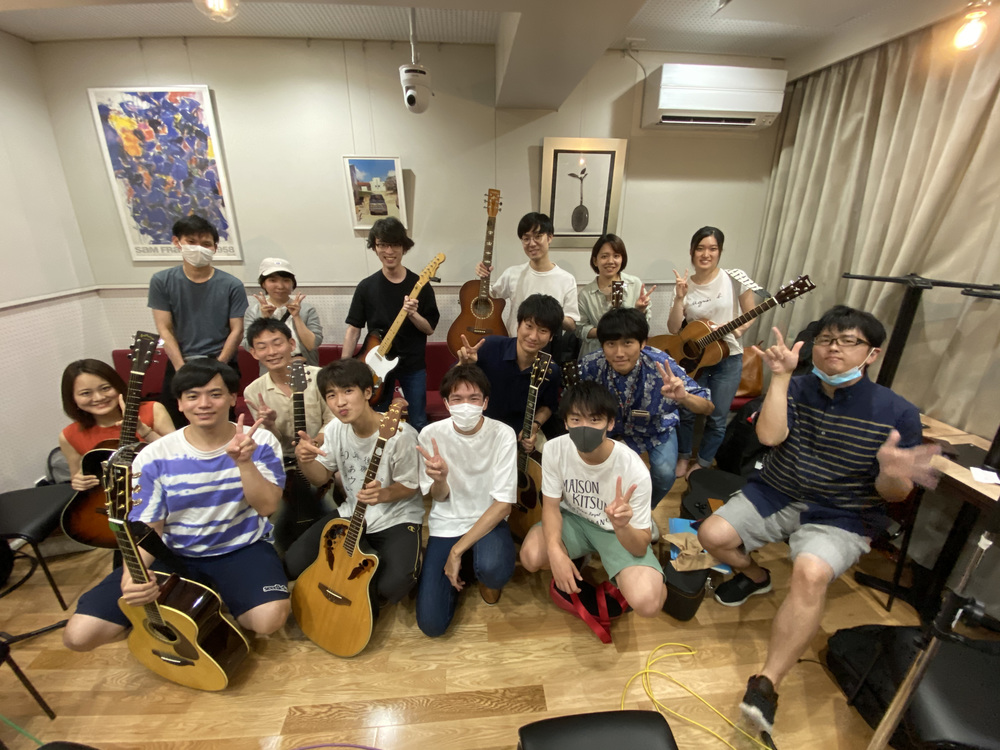 ★仕事終わりにみんなで音楽やろう❗🎸7月30日ゆるーりアコギ会😋
