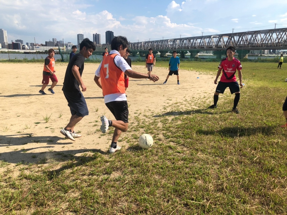 【淀川河川敷サッカー部⚽️💫】初心者大歓迎🥳