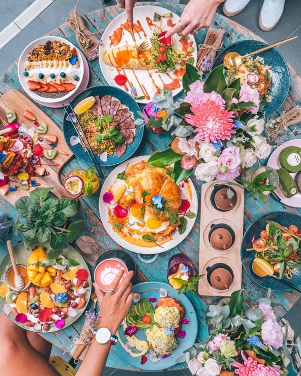海外地元メシ好き × アジア屋台村 新大久保