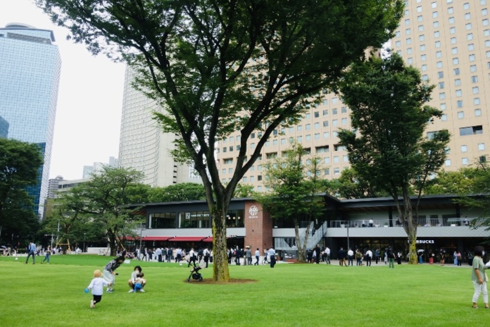 【緑あふれる憩いの場✨】
新宿中央公園でナイトピクニック🌠😊