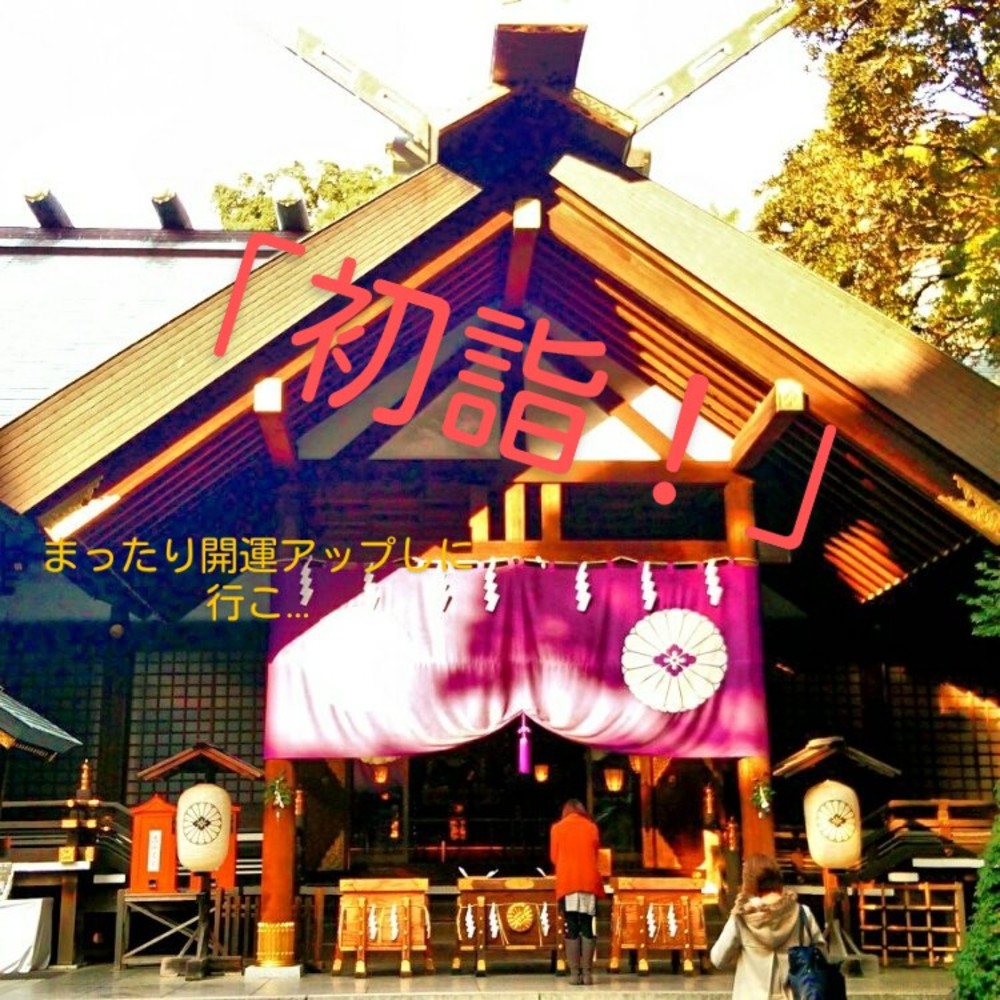 初詣×神社巡り!緩く開運アップしに行こ~