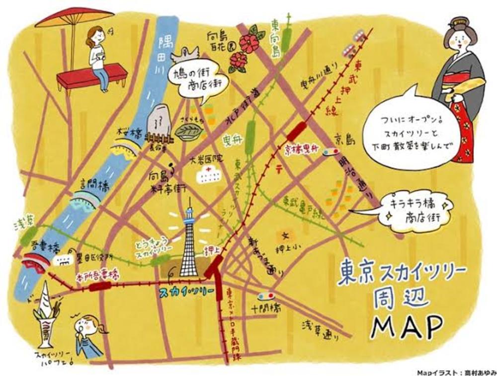 【散歩】東京スカイツリー周辺を散策、散歩、撮影してみよう